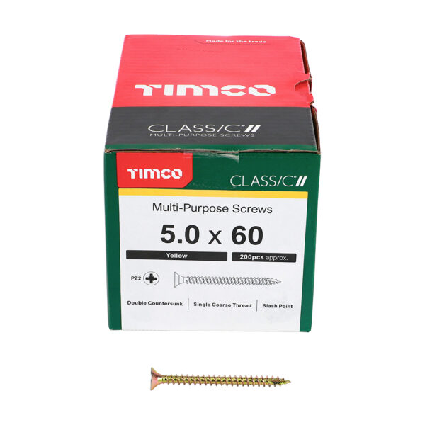 Classic Screw PZ2 CSK ZYP-5.0 x 60