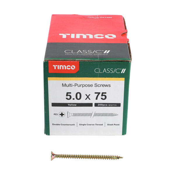 Classic Screw PZ2 CSK ZYP-5.0 x 75