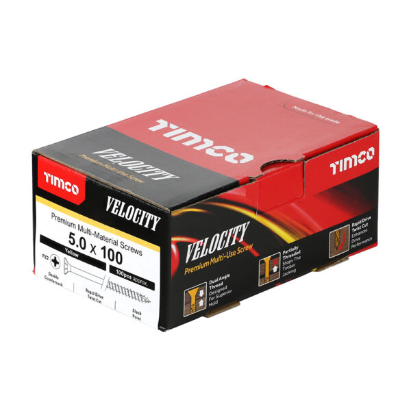 50100VY_w2.jpg Velocity Screw PZ2 CSK ZYP-5.0 x 100