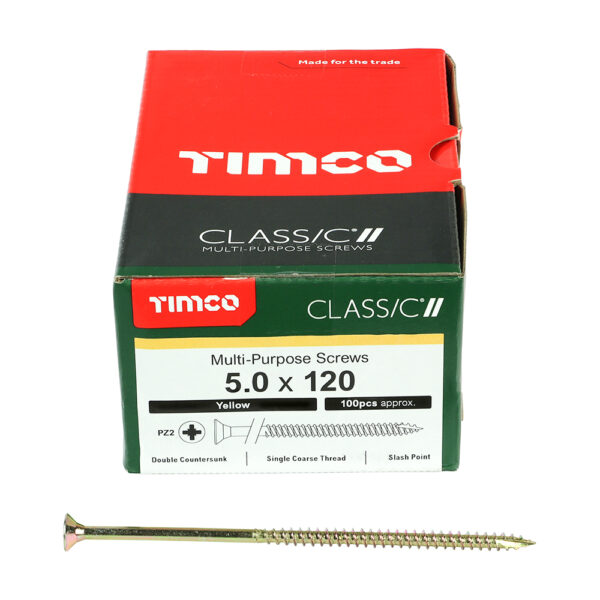 Classic Screw PZ2 CSK ZYP-5.0 x 120
