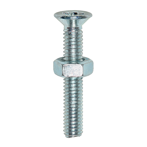 5025CPMHNP_w1.jpg Machine Screw & Nut CSK - BZP-M5 x 25
