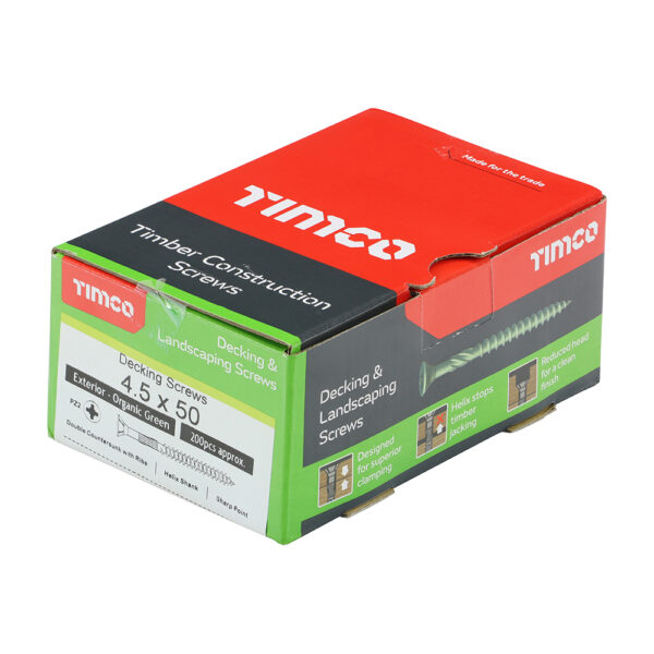 50TDECK_w2.jpg Decking Screw PZ2 - Green-4.5 x 50