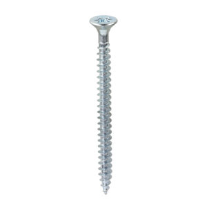 60080SOLOZ_w1.jpg Solo Woodscrew PZ3 CSK Zinc-6.0 x 80
