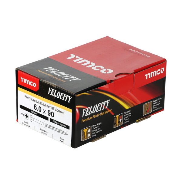 60090VY_w2.jpg Velocity Screw PZ3 CSK ZYP-6.0 x 90