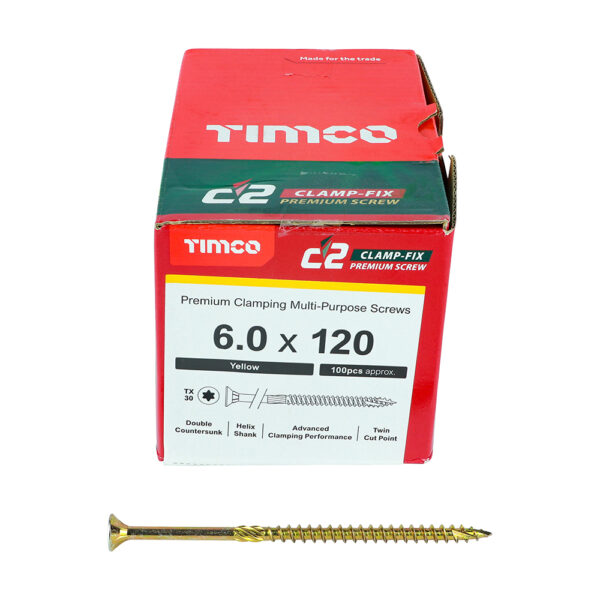 C2 Clamp-Fix TX CSK ZYP-6.0 x 120