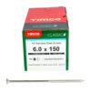 Classic Screw PZ3 CSK A4 SS-6.0 x 150