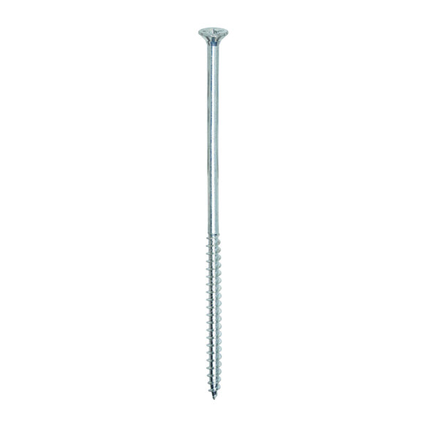 60150SOLOZ_w1.jpg Solo Woodscrew PZ3 CSK Zinc-6.0 x 150