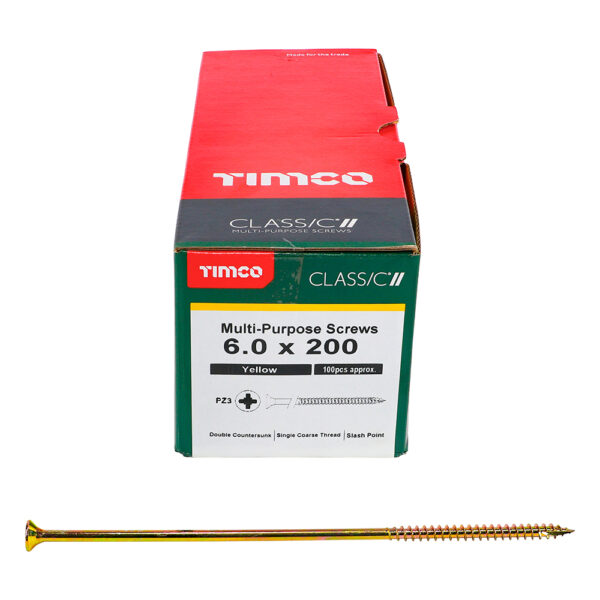 60200CLAF_w3.jpg Classic Screw PZ3 CSK ZYP-6.0 x 200