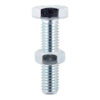 620SNZB_w1.jpg Set Screw & Hex Nut - BZP-M6 x 20