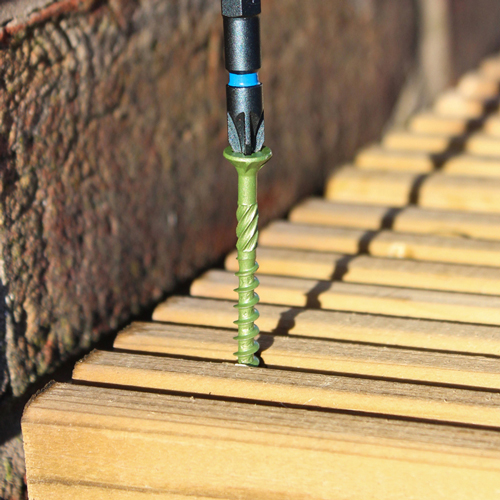 Decking Screw PZ2 - Green-4.5 x 70