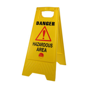 A-Frame Sign Hazardous Area-610 x 300 x 30