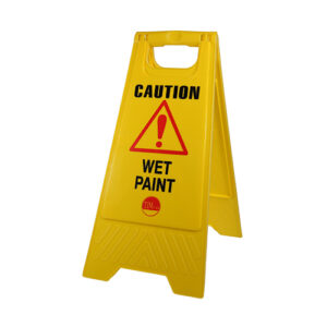 A-Frame Sign Wet Paint-610 x 300 x 30