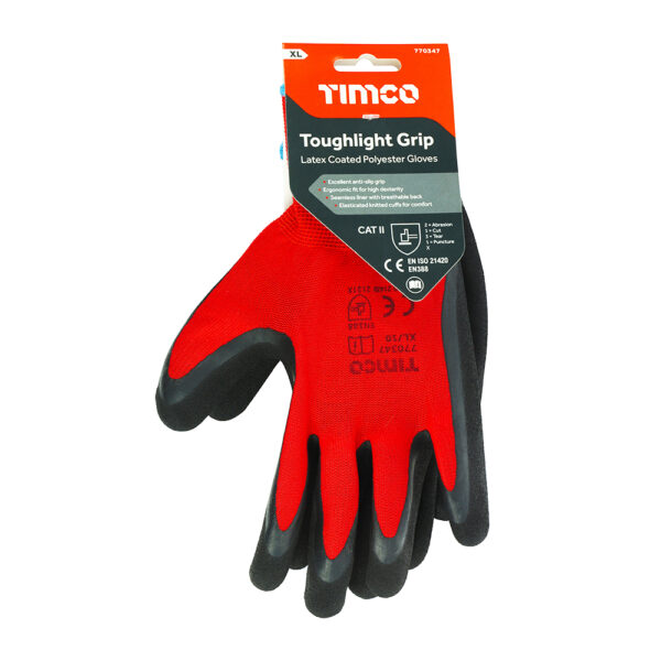 770347_w2.jpg Toughlight Glove Latex Sandy-X Large