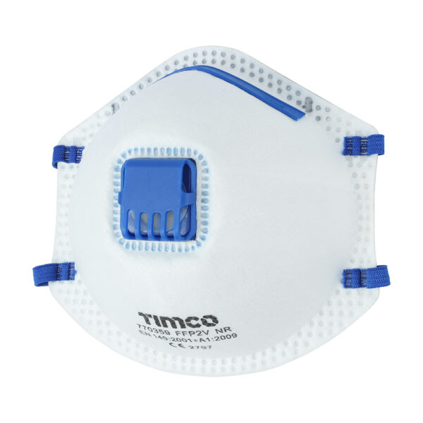 FFP2 Moulded Mask - Valved-One Size