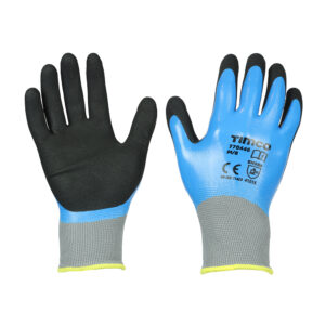 Waterproof Glove Nitrile Foam-Medium