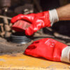 PVC Coated Grip Gloves Cotton-X Large