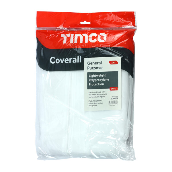 PP Coverall White-XX Large