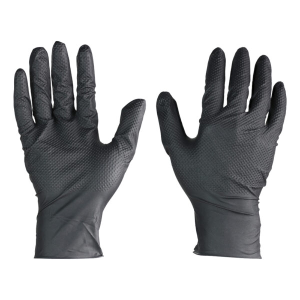 770808_w1.jpg Diamond Texture Nitrile Gloves-X Large