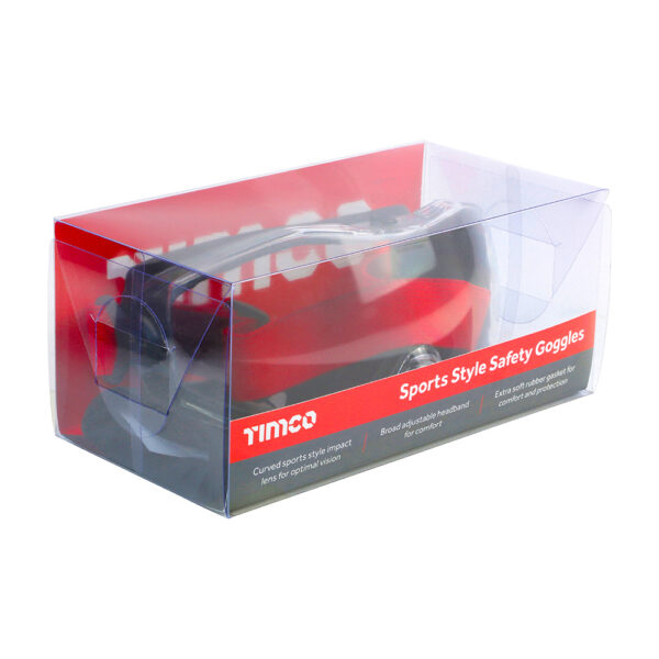 Sports Style Safety Goggles-Clear