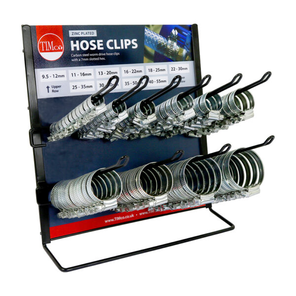 Hose Clips Stand Zinc-Inc Hose Clips