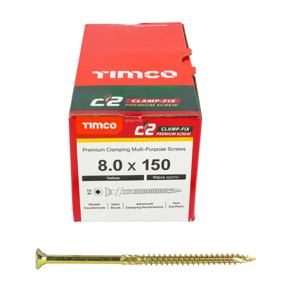 C2 Clamp-Fix TX CSK ZYP-8.0 x 150