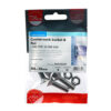 CSK Socket & Nut - A2 SS-M8 x 30