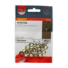 Surface Screw Cup - E/Brass-To fit 8 Gauge Screws