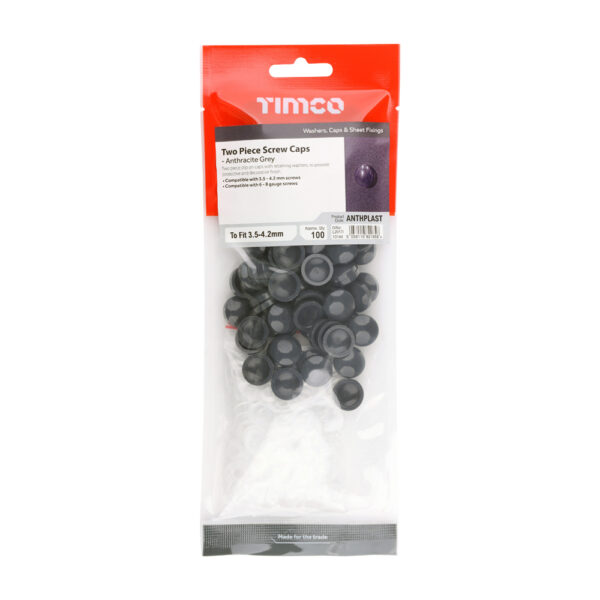 ANTHPLAST_w2.jpg Two Piece Screw Cap - A Grey-To Fit 3.5 to 4.2 Screw