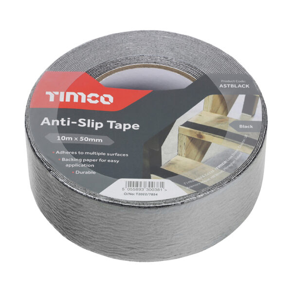 Anti-Slip Tape Black-10m x 50mm
