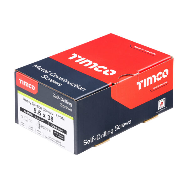 Hex Screw W16 SDRILL No5 BIMET-5.5 x 38