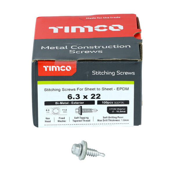 BMS22W16_w3.jpg Stitch Screw HEX W16 No1 BIMET-6.3 x 22