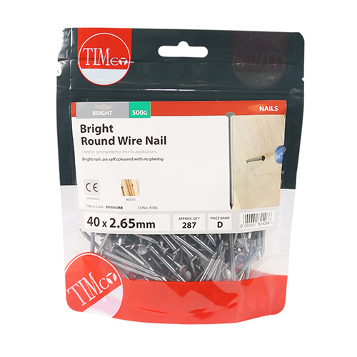 BRW40MB_w2.jpg Round Wire Nail - Bright-40 x 2.65