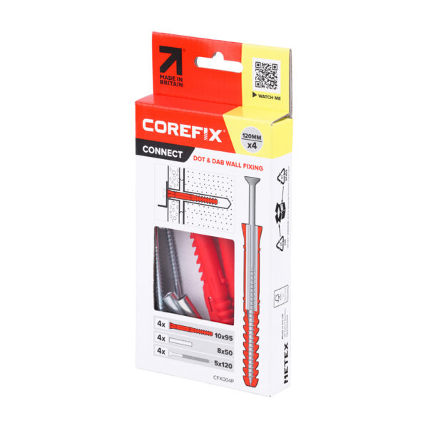 Corefix Dot & Dab Wall Fixing-5.0 x 120