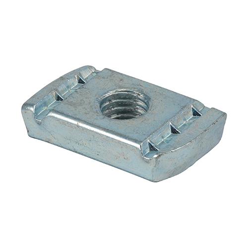 Channel Nut Without Spring BZP-M8