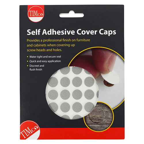 Adhesive Caps Aluminium-13mm