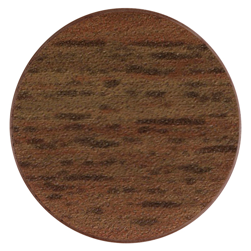 Adhesive Caps Dijon Walnut-13mm