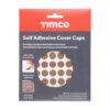 Adhesive Caps Dijon Walnut-13mm