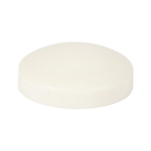 Two Piece Screw Cap - Cream-To Fit 3.5 to 4.2 Screw