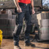 Craftsman Trousers -Grey/Black-W32 L32