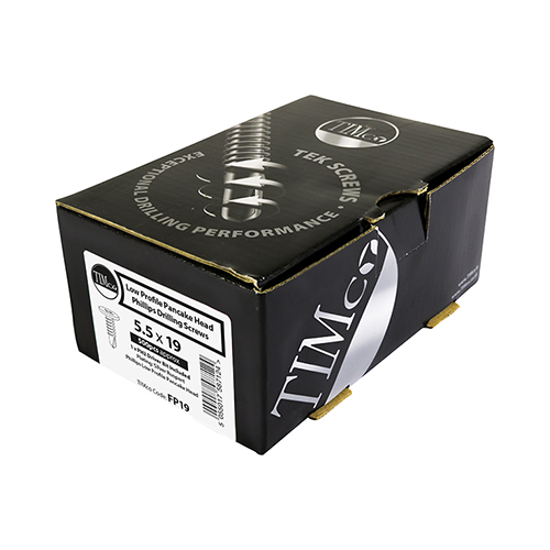 LowPancake Scrw PH2 SDRILL EXT-5.5 x 19