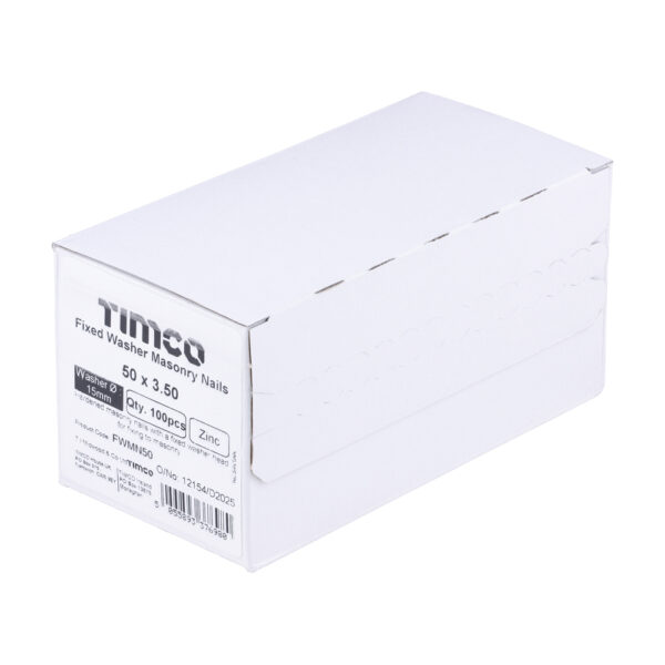 FWMN50_w2.jpg Masonry Nail - Fixed Washer-50 x 3.50