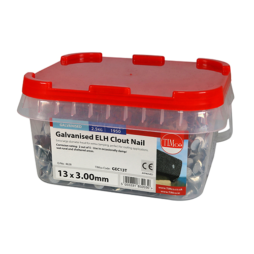 Clout Nail ELH - Galvanised-13 x 3.00