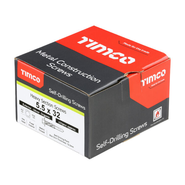 Hex Screw S/DRILL No5 EXT-5.5 x 32