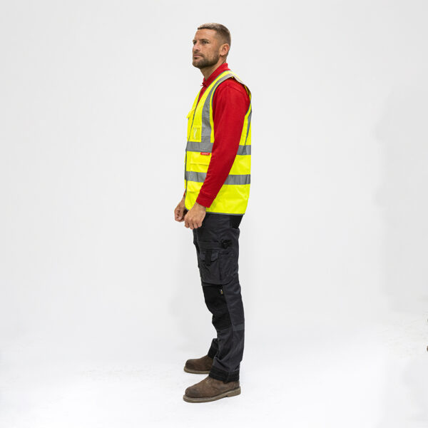 Hi-Vis Executive Vest Yellow-XXXX Large