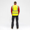 Hi-Vis Executive Vest Yellow-XXXX Large