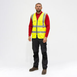 Hi-Vis Executive Vest Yellow-Large