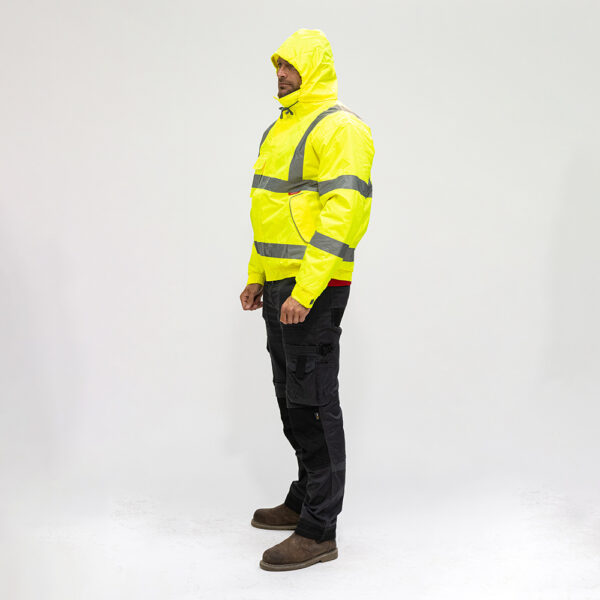Hi-Vis Bomber Jacket Yellow-XX Large