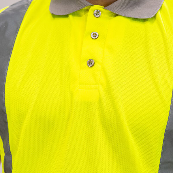 HVLSPXL_w4.jpg Hi-Vis Polo L/SLEEVE Yellow-X Large