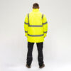 Hi-Vis Parka Jacket Yellow-Small