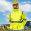 Hi-Vis Parka Jacket Yellow-Small
